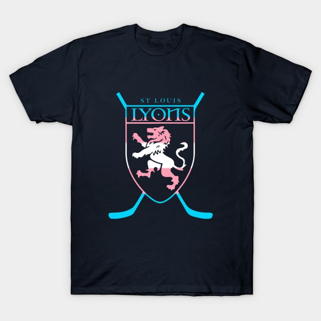 Lyons Logo Transgender T-Shirt by STL Lyons Hockey